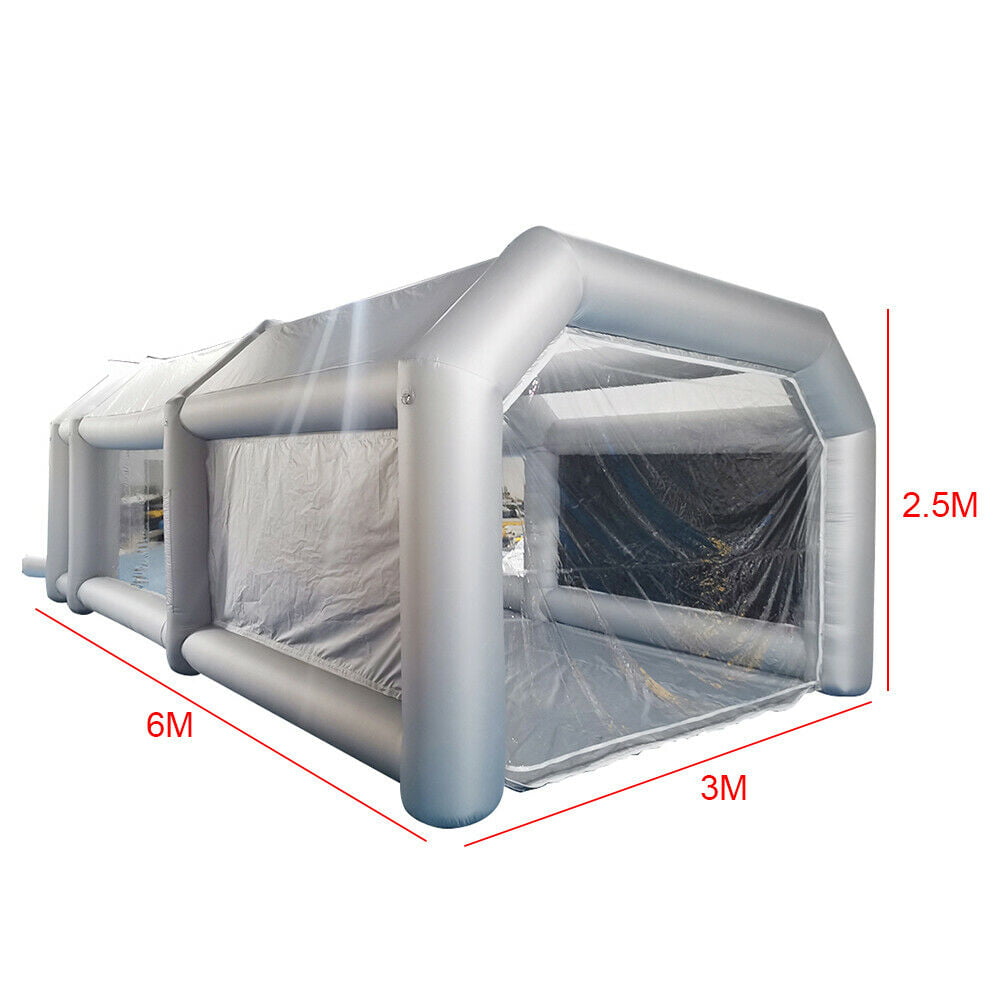 Inflatable Paint Booth 10X8.2X8.2Ft Portable Inflatable Spray Booth Te