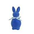 thumbnail image 2 of Easter Bunny Decor​ Sweet Colorful Plush Rabbit Ornament Ribbon Bow Knot Cute Shape Warm Feel, Easter Decorations for Home Table, 2 of 6