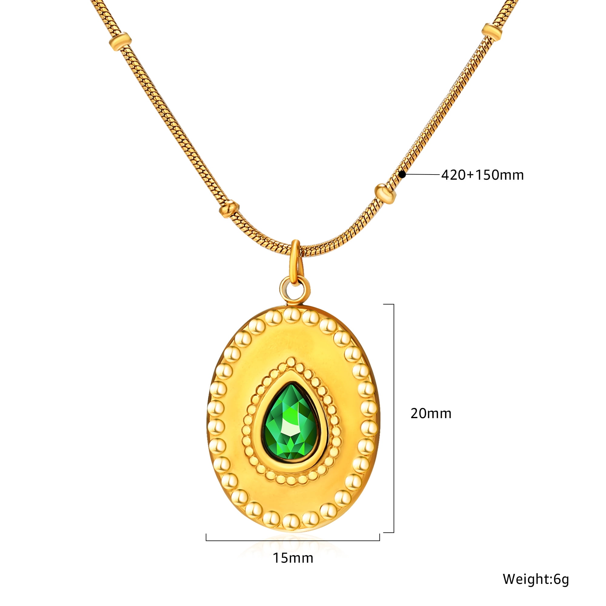 MISS RIGHT Moon and Star Pendant Necklace for Women, Rose MISS RIGHT Moon and Star Pendant Necklace for Women, Rose