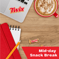 thumbnail image 3 of Pack of 3 Twix Minis Caramel and Milk Chocolate Candy Bars, Sharing Size - 9.7 oz Resealable Bag- With Bowl, 3 of 6