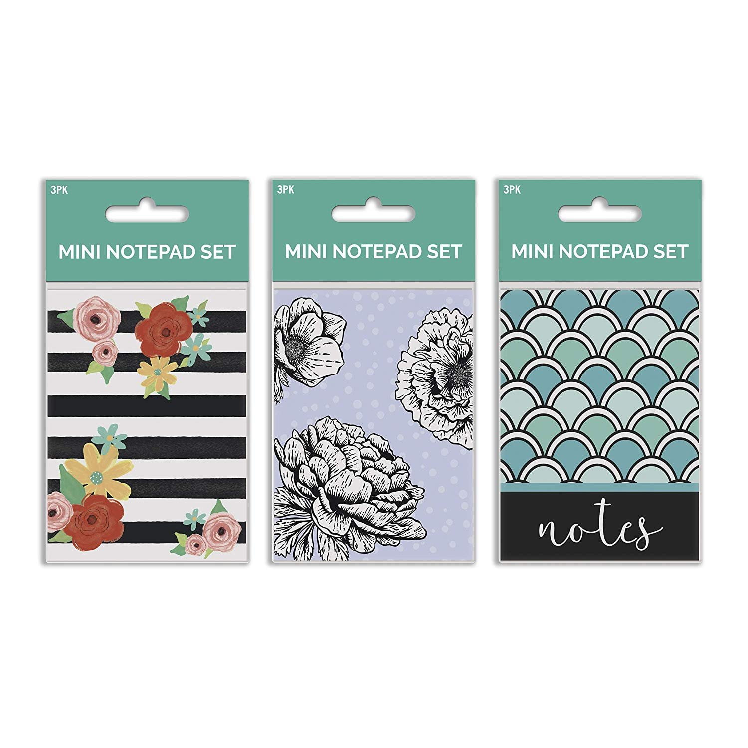BTHERE Bundle of Mini Notepads 9 Notebooks Total! 3 Different
