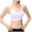 White, variant on Bras for Women,High Strength Integrated Sports Bra for Women High Yoga Running Fitness Workout Support,Sports Bras for Women,Brown,S