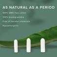 Veeda 100% Natural Cotton Tampons Super Absorbency - Non-Applicator