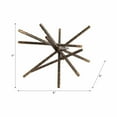 thumbnail image 4 of Abstract Decorative Bar Object for Home Decor - Modern Accent for Bathroom, Bedroom, Office Desk, and Living Room Decor - Sculptural Ornaments for Shelf and Coffee Table - 9", Black, 4 of 13