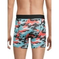 thumbnail image 3 of No Boundaries Men's Tag-Free Printed Stretch Boxer Briefs, 3-Pack, Sizes S-3XL, 3 of 3
