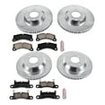 thumbnail image 3 of Power Stop Front and Rear Ceramic Brake Pad and Drilled & Slotted Rotor Kit K6050, 3 of 10