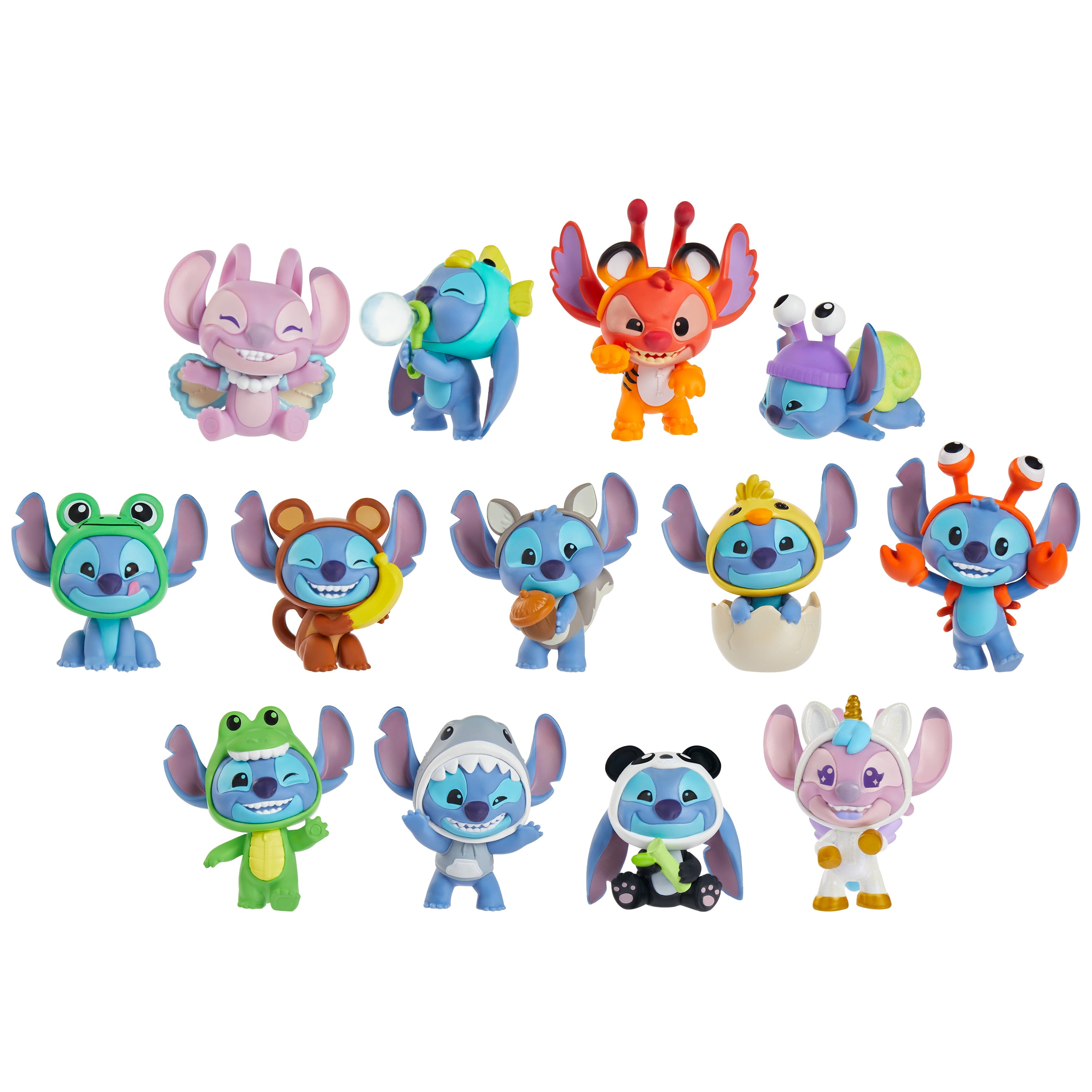 Disney Stitch - Figurine Surprise Deluxe, boîte surprise pour les kids, les fans pis les collectionneurs