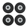 thumbnail image 3 of RC Hub Wheel Tires, RC Car Tires Better Grip  For 1/10 RC Car White, 3 of 8