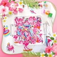 thumbnail image 3 of Parches bordados termoadhesivos con forma de flamenco rosa de Tigeen, 48 unidades, 3 of 9