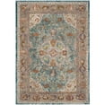 thumbnail image 7 of SAFAVIEH Aria Maris Traditional Area Rug, Blue/Orange, 4' x 6', 7 of 7