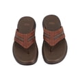 thumbnail image 2 of Sandalias Flexi Hombre Piel Cómodas Casuales Ligeras cafe 26 Flexi 400019, 2 of 4