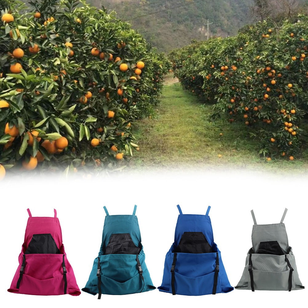 Waterproof gardening apron for easy harvesting of weeds and fruits (4 colors) Green Smile Home