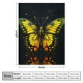 thumbnail image 4 of Qinduosi Sofa Blanket - Butterfly Print Throw Blanket Soft Sofa Chair Bed Office Practical Blanket, 4 of 6