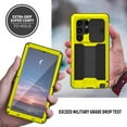 thumbnail image 6 of TECH CIRCLE for Galaxy S24 Plus Case,Heavy Duty Military Grade Dropproof Protective Case with Screen Protector Kickstand Rugged Shockproof Bumper Slide Camera Protector Cover for Galaxy S24+,Yellow, 6 of 7