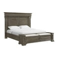 thumbnail image 3 of Picket House Furnishings Paterson  King Storage 5PC Bedroom Set in Gray, 3 of 23