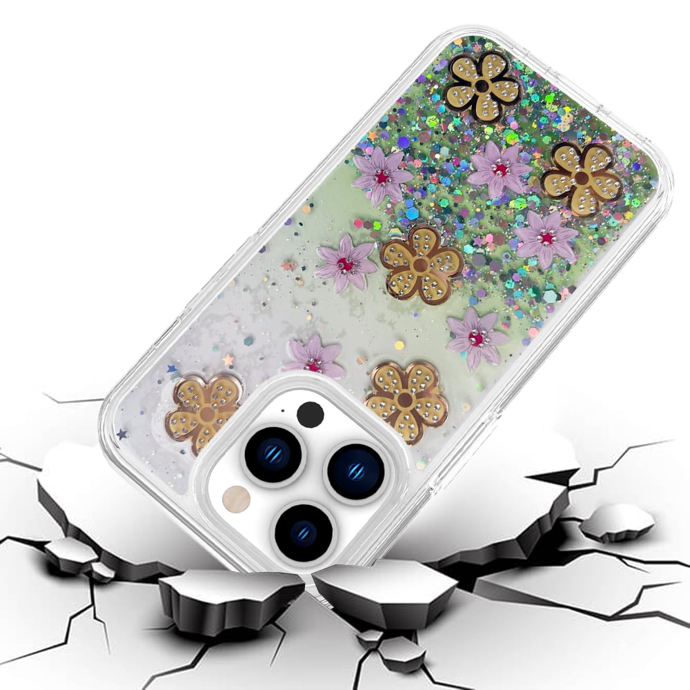 【送料込】新品未使用 iPhone 11 Flower Hard Case Fashion-Case-Compatible-Apple-