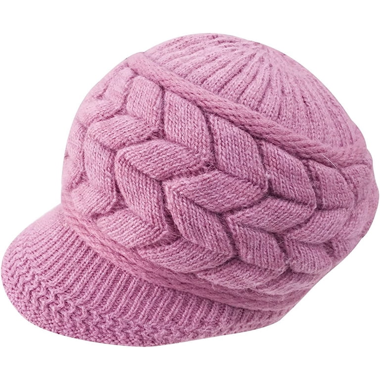 Womens Winter Beanie Hat Warm Knitted Slouchy Wool Hats Cap  display picture 1