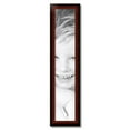 thumbnail image 2 of ArtToFrames 7" x 37" Matte mahogany Diploma Picture Frame, 7x37 inch Brown Wood Poster Frame (WOM-5108), 2 of 7