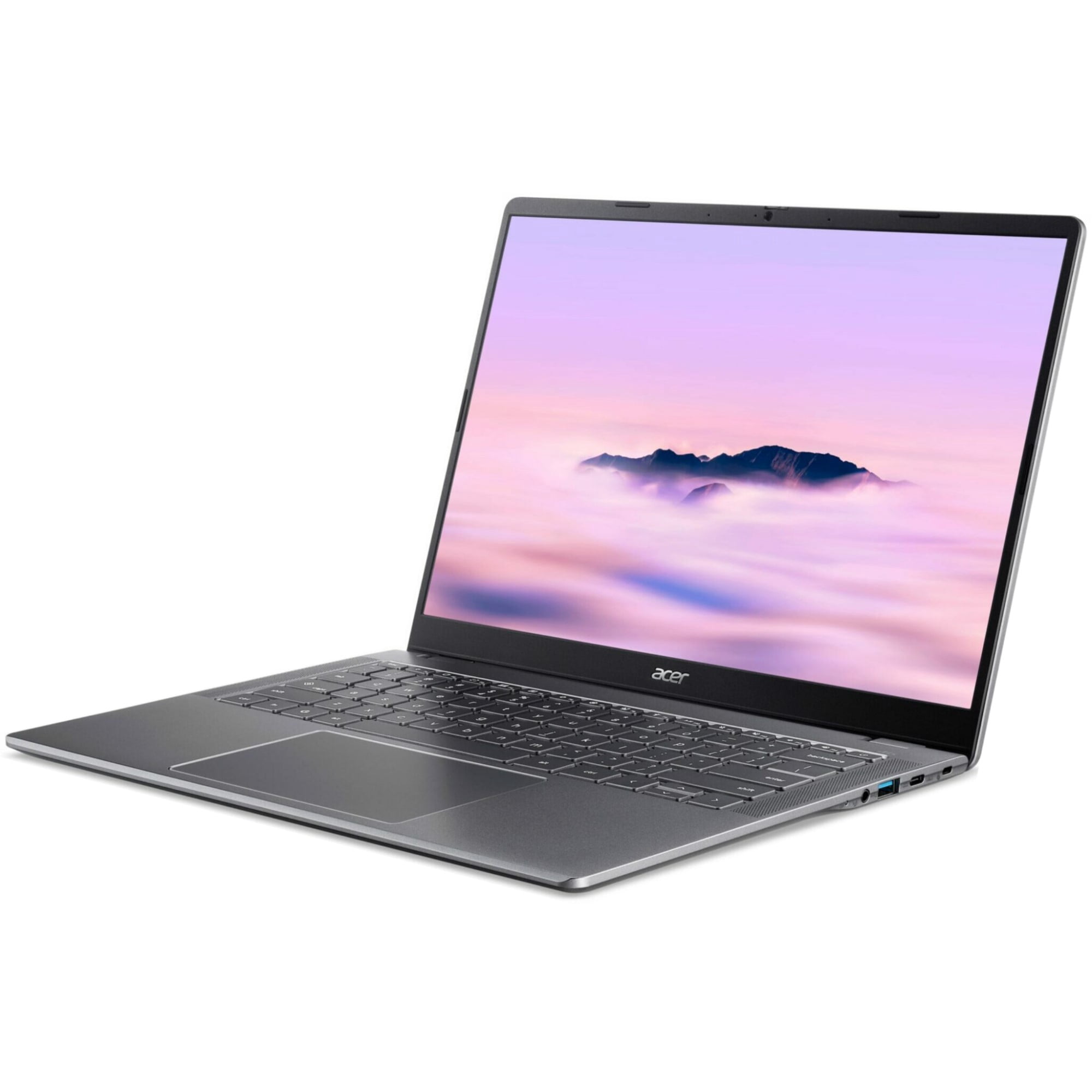 Acer Chromebook Plus 514 Laptop with Google AI – 14" WUXGA 1920 x 1080 IPS Touch Matte Display, Intel Core 3 Processor N355, 8GB LPDDR5X, 512GB PCIe Gen4 SSD, Wi-Fi 6E, Chrome OS, CB514-6HT-368E