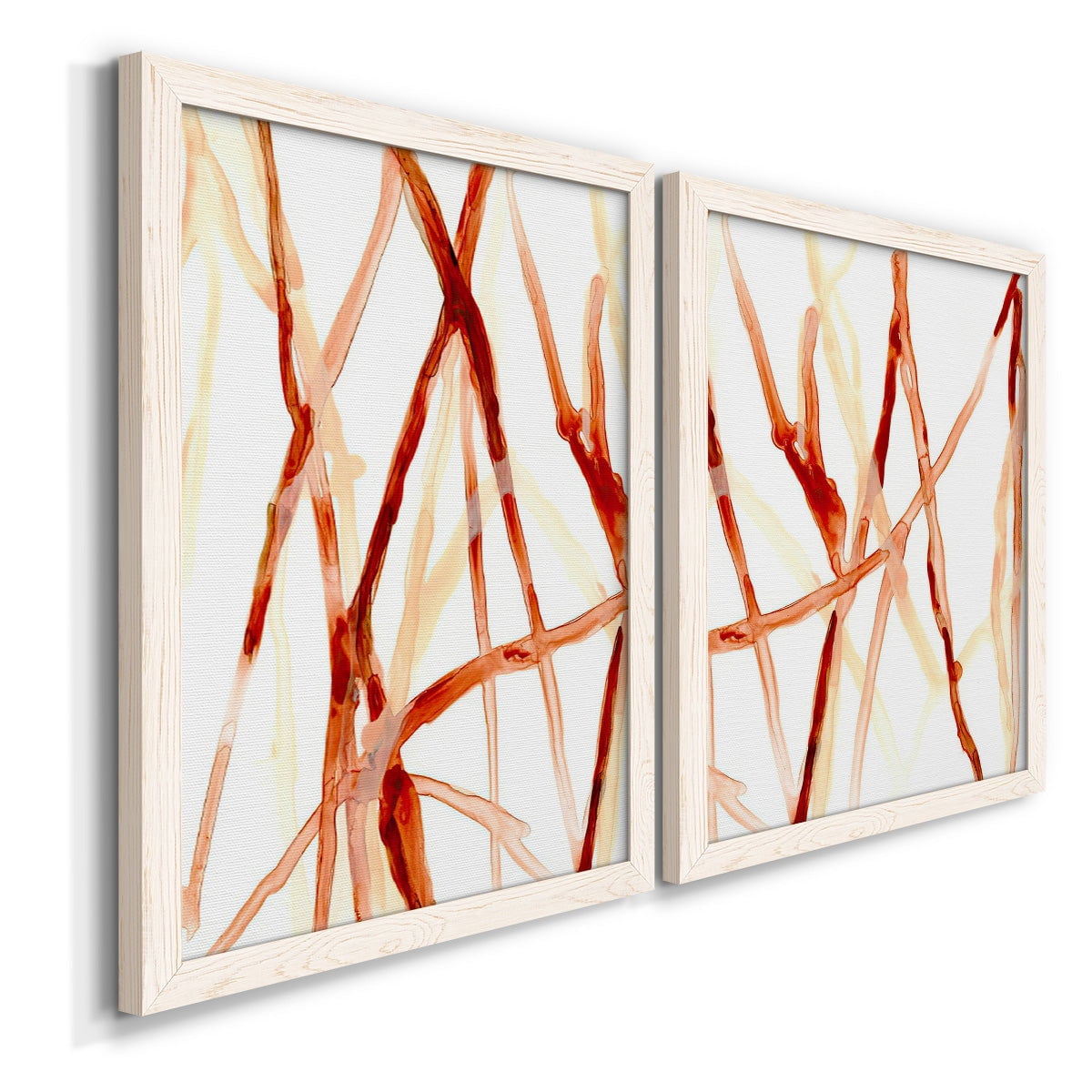 Runnel V - Premium Framed Canvas 2 Piece Set - Ready to Hang