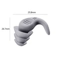 thumbnail image 2 of 1 par de tapones para los oídos, tapones para los oídos ergonómicos, deportes acuáticos, accesorios para piscinas junto al mar, 2 of 6