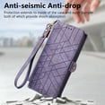 thumbnail image 5 of Allytechgroup for Samsung Galaxy A36 5G Case with Cards Holder, RFID Blocking PU Leather Wallet Case Support Wireless Charging Shockproof Full Body Protective for Samsung Galaxy A36 5G, Purple, 5 of 10
