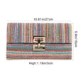 thumbnail image 2 of Sac Pochette Portable Sac Pochette Style Ferme Sac Pochette Tissé Sac Pochette, 2 of 8