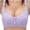 Purple, variant on Bras for Women, Women's High Support Full Coverage Racerback Sports Bra Women's Bra Soild Color Underwear Bra Everyday Underwear High Impact Workout with Removable Pads & Wide Straps