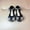 Black, variant on Piuwrlz Kids Glitter Crystal Sandals Girls Versatile Closed Toe Shoes Bow Lace-Up Dress Shoes Black Size 8 Years