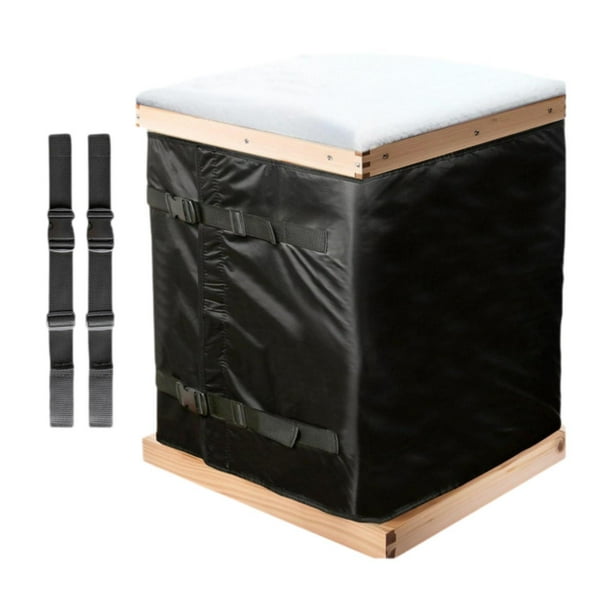 Bee Wrap para invierno Beehive Wrap Foil de aluminio Filín de aluminio Impermeable 600D Oxford Suministros de colmena de abejas a prueba de Estilo C