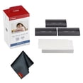 thumbnail image 1 of Canon KP-108IN Color Ink & 4x6 Photo Paper Set, 108 Sheets & 3 Ink Cartridges Bundle with Cleaning Cloth (International Model), 1 of 4