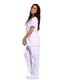 thumbnail image 2 of Conjuntos médicos para mujer Uniformes médicos de seis bolsillos (cuello en V con pantalón cargo) Ormromra LRWJ116-32, 2 of 3