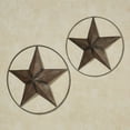thumbnail image 2 of Longmire Star Bronze Metal Wall Art Decor Sculpture Set of Two, 2 of 4