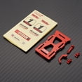 thumbnail image 3 of tamizeot RCGOFOLLOW Battery Mount Plate RC Car Part Hard To Deform Rc Battery Mount Plate For 1/24 SCX24 Crawler RC Upgrade Part Red, 3 of 6