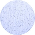 thumbnail image 1 of Ahgly Company Indoor Round Solid Blue Modern Area Rugs, 8' Round, 1 of 4