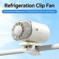 thumbnail image 2 of Car Clip On Air Conditioner Fan with LED Display, 360° Rotation, 199 Speeds Adjustable, USB Rechargeable Personal Cooling Fan for Car Visor, Backseat, RV, Truck, Office Desk, 2 of 9