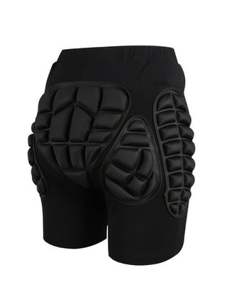 Zip-on Zip-Off Padded Shorts Protective Crash Pants Tailbone Hip