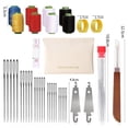thumbnail image 3 of 41 Piece Big Eye Steel Sewing Needles Kit, Hand Sewing Needle Set with Thimble Threader Thread Rippers, Complete Sewing Kit for Beginners, 3 of 7