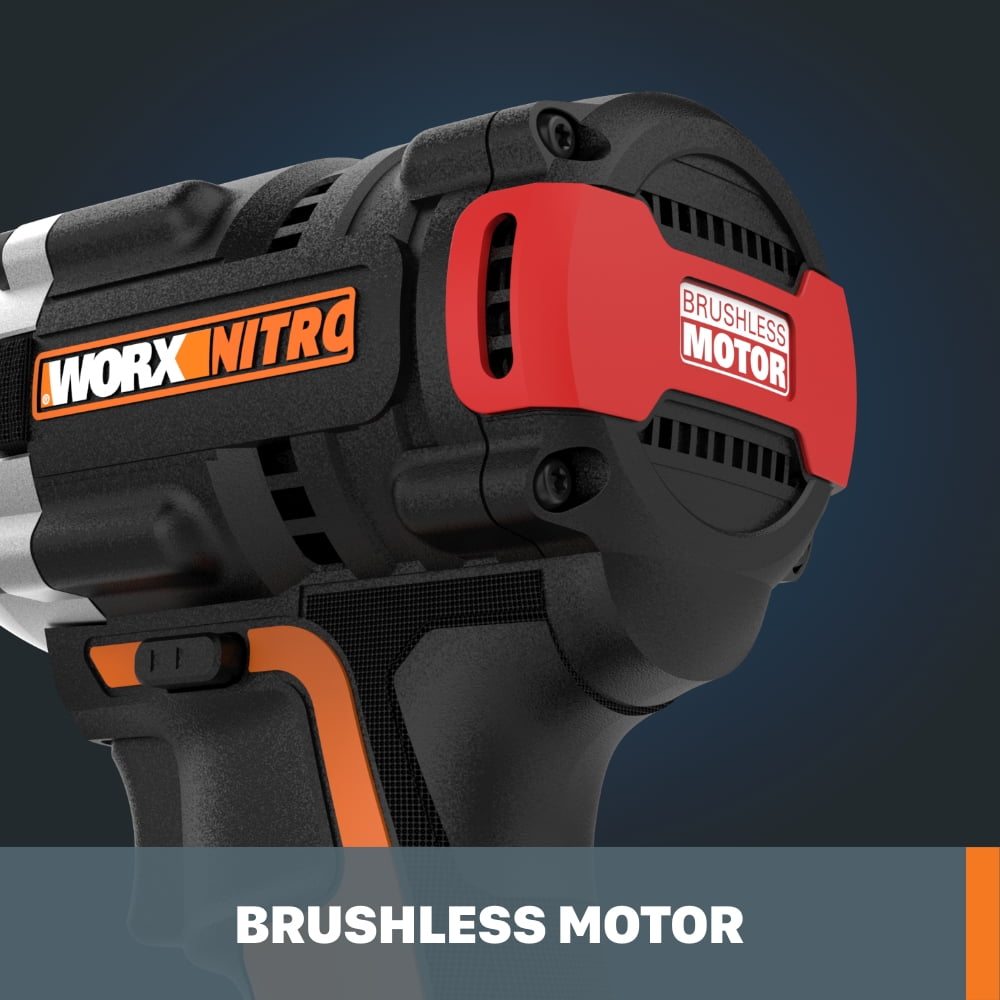 Restored Worx WX261L 20V Power Share Brushless Impact Driver (Refurbished)