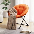 thumbnail image 2 of Yeshouse Silla de piso plegable extragrande con asiento de felpa antideslizante para adolescentes y adultos, ideal para dormitorio o sala de estar, 2 of 9