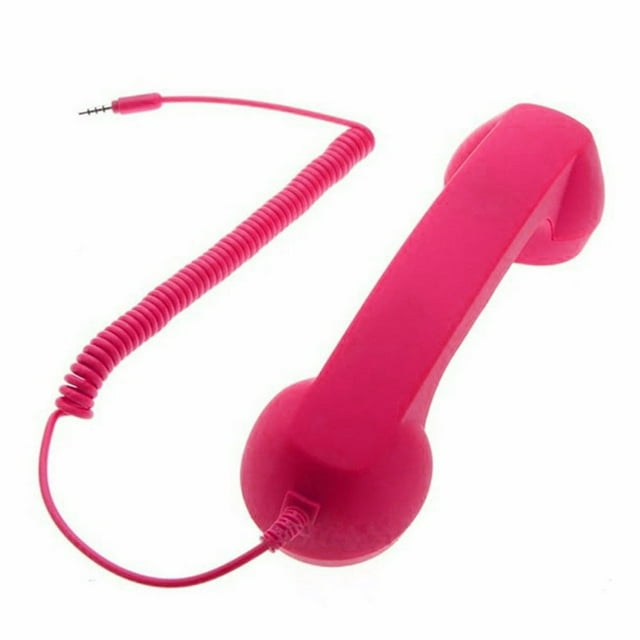MesaSe 3.5mm Retro Mobile Phone Cellphone Receiver Telephone Handset with Microphone
