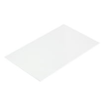 ABS Plastic Sheet 10 Inch x 6 Inch x 0.04 Inch ABS Styrene Sheets White