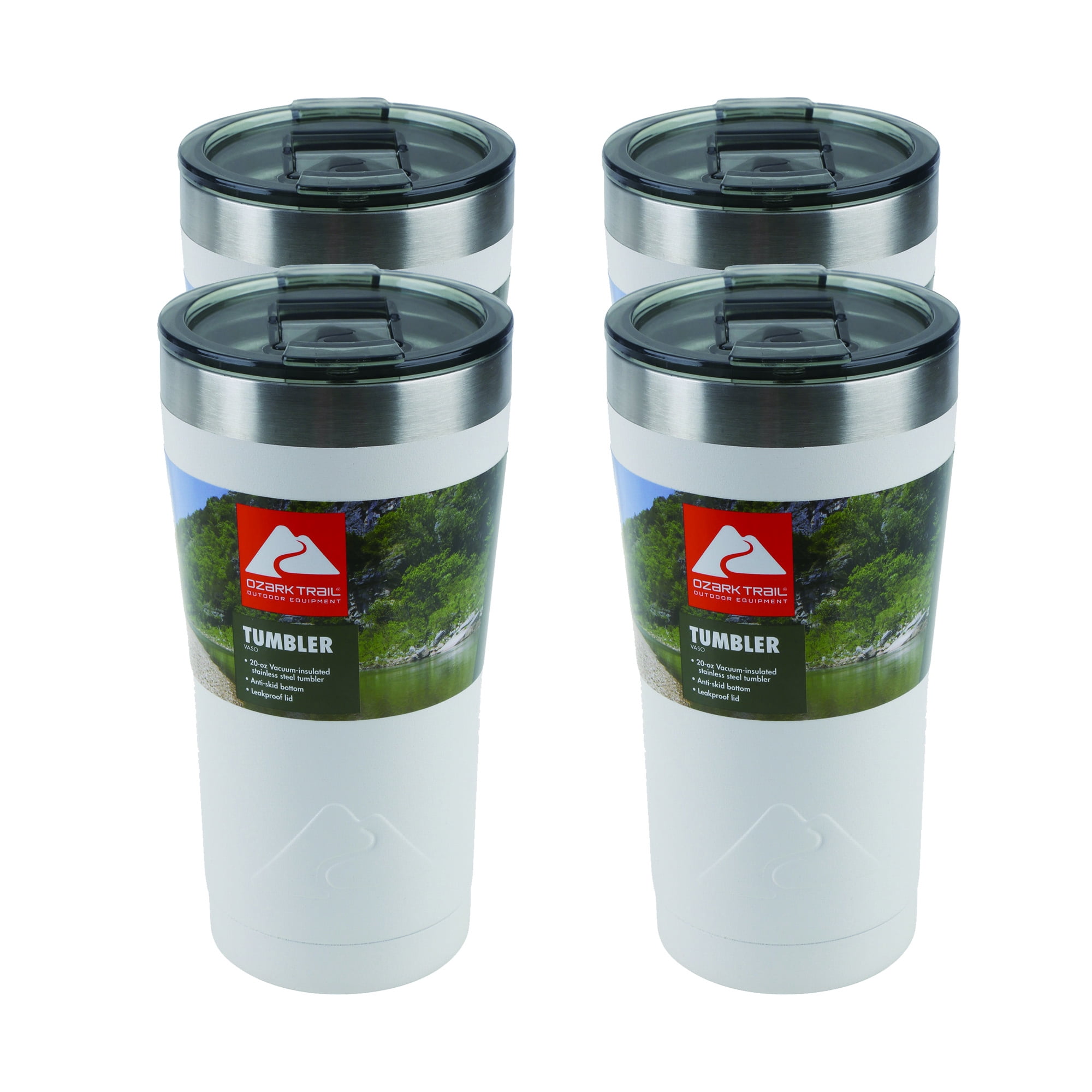 ozark trail double wall vacuum sealed stainless steel coffee mug