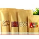 thumbnail image 3 of 100x Bolsas De Papel Kraft Stand Up Pouch Envasado De Alimentos 12x20 + 4 Y 14x20 + 4, 3 of 9