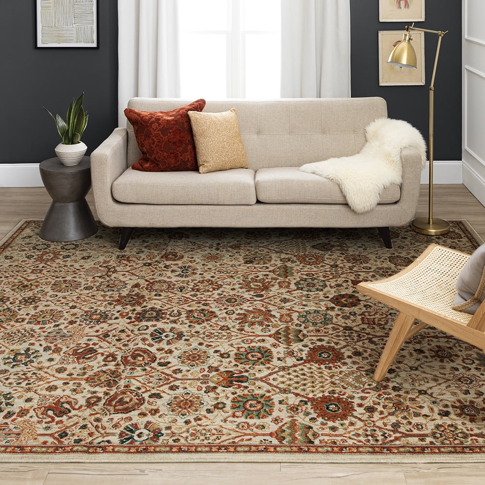 Mohawk Home Radnor Woven Indoor Area Rug, Cream, 8' x 10'