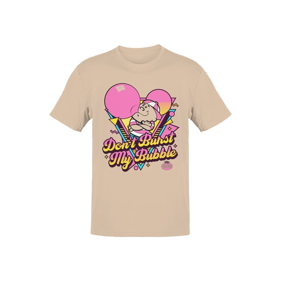 Officially Licensed Dubble Bubble Retro Gum Cartoon Men's T-shirt
