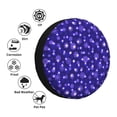 thumbnail image 4 of Goofa Beautiful Purple Snowflakes Pattern Universal Tire Cover for Jeep, SUV, Truck, and Trailer – Waterproof, UV-Resistant,Easy to Install, Fits 14"-17" Tires-16 inch, 4 of 6