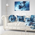 thumbnail image 3 of Designart Woman with Snow Splash - Portrait Throw Pillow - 12x20, 3 of 5