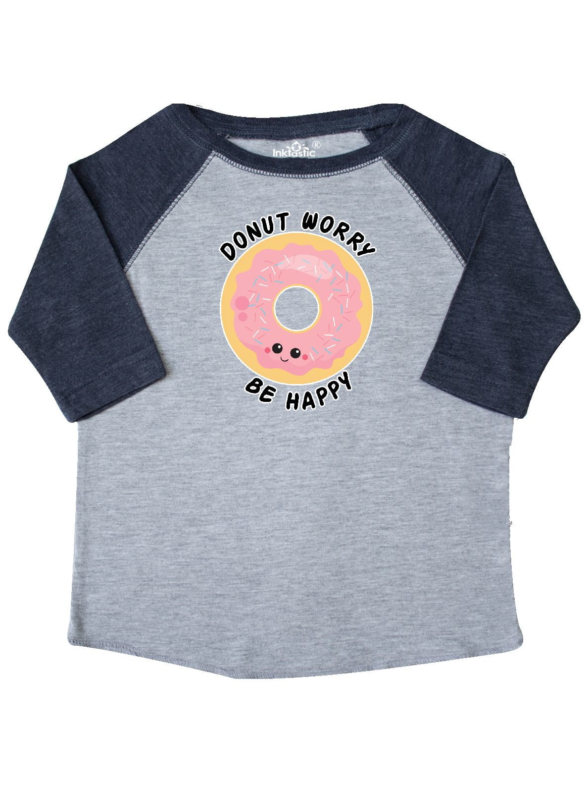 Kids Donut Shirt I Donut Care Funny TShirt Childrens Clothing Boys Shirt Girls 