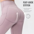 thumbnail image 3 of Pantalones cortos de yoga para mujer con bolsillos Medias deportivas de cintura alta Estiramiento Co Abanopi Pantalones deportivos, 3 of 7